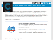 Tablet Screenshot of cameramuseum.nl
